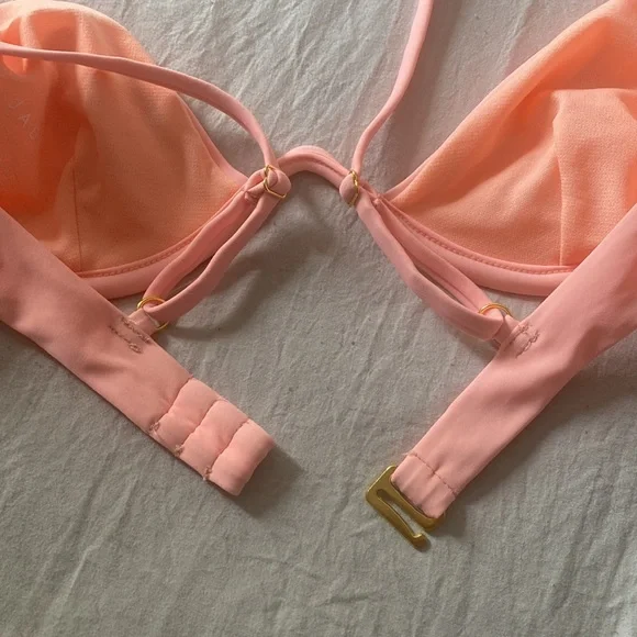 Peach two piece swimsuit - Picture 8 of 11